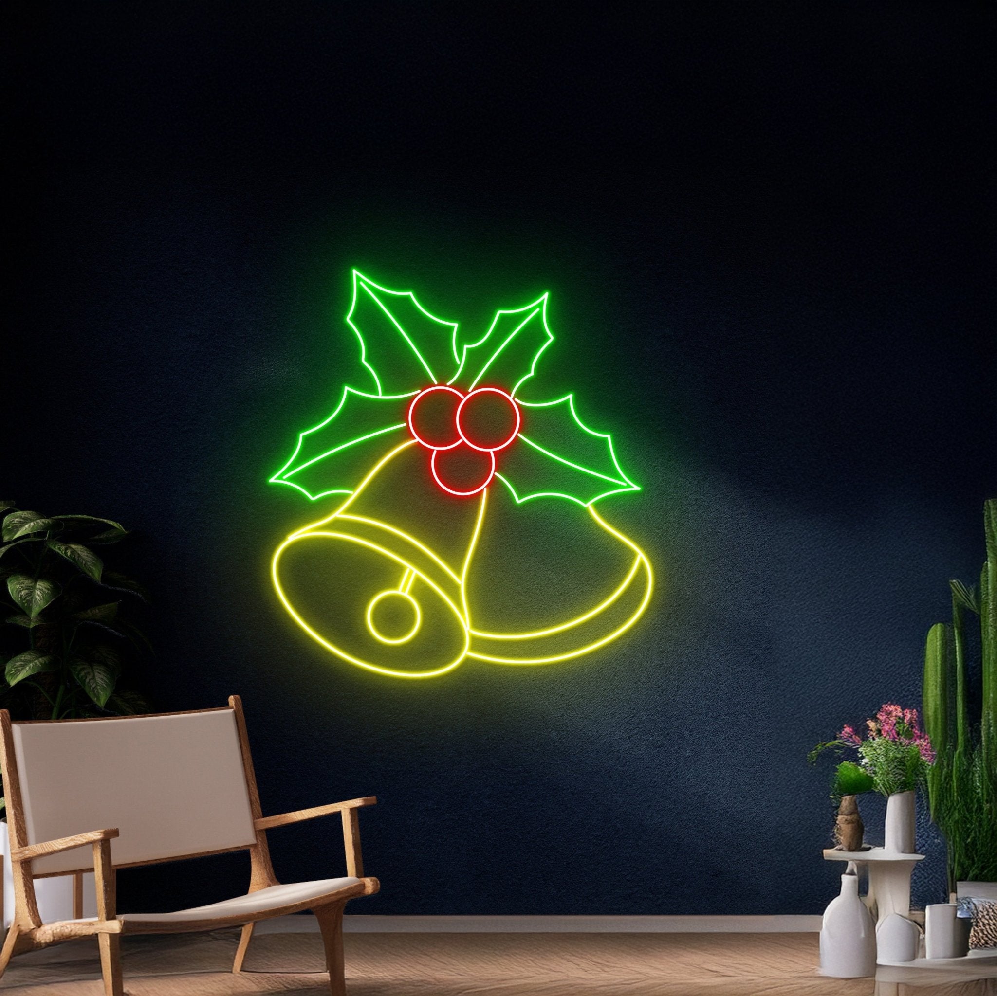 Christmas Jingle Bell Neon Sign - Shineneon