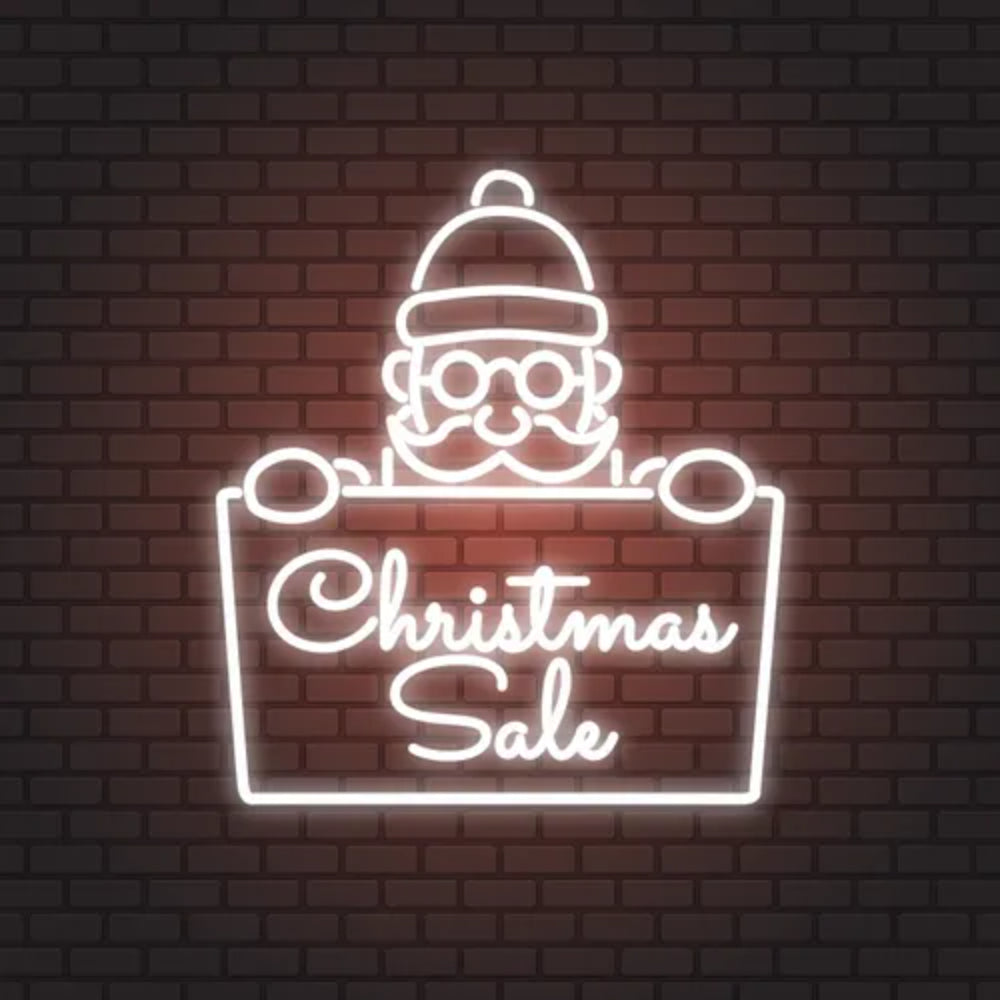 Christmas Sale Santa Led Neon Sign | Shineneon