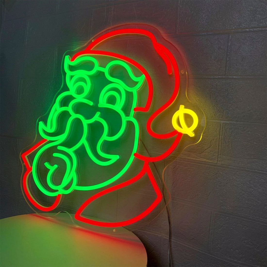 Christmas Santa Claus Led Sign Business Neon Sign