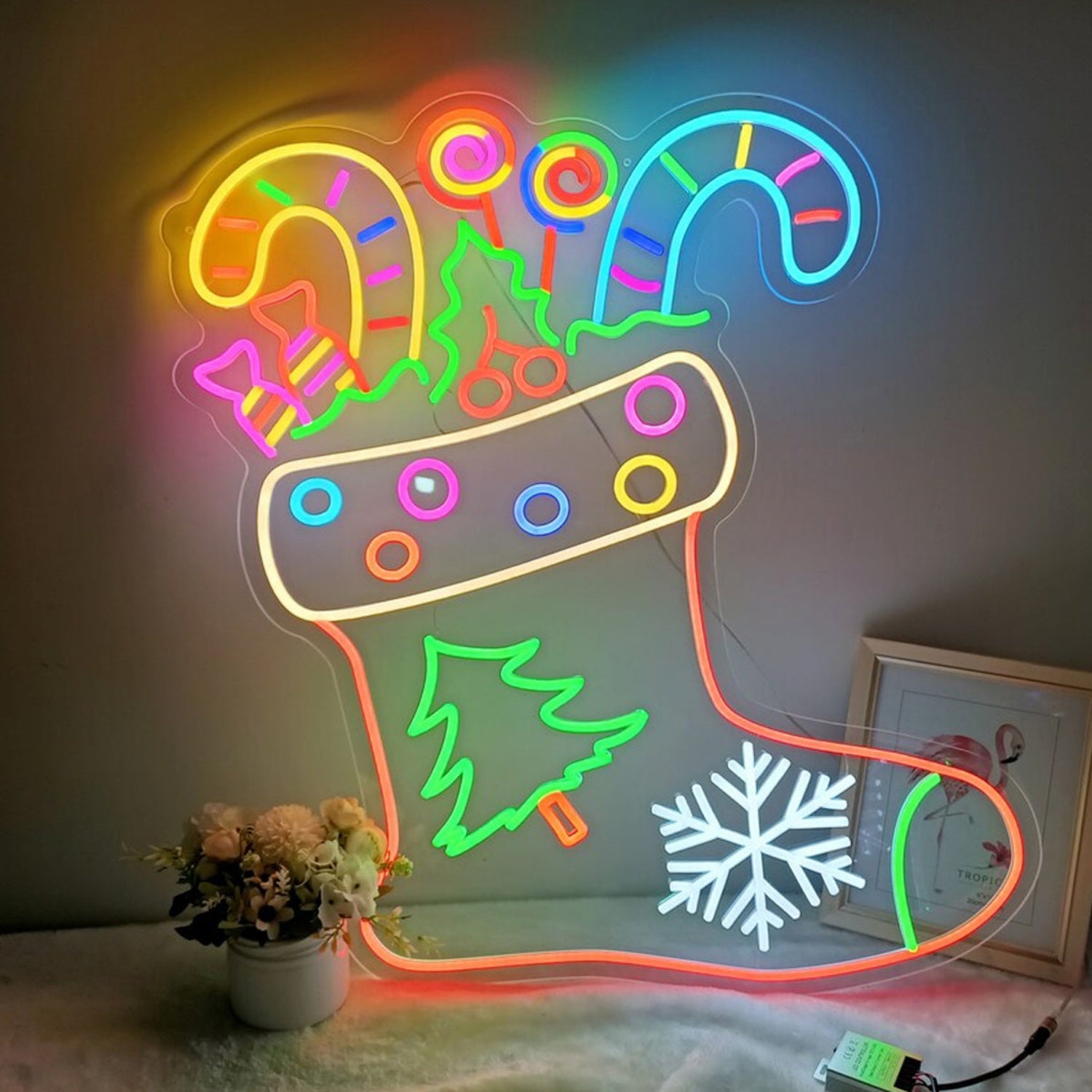 Christmas Sock Neon Sign | Shineneon