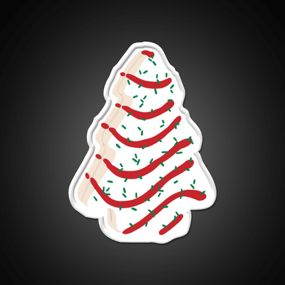Christmas Tree Cakes Snack Food Led Neon Sign Rgb Color - Shineneon