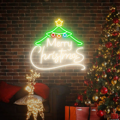 Christmas Tree Led Neon Sign For Event Decorations | Shineneon