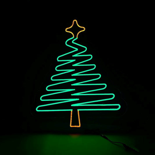 Christmas Tree Led Sign Business Neon Sign