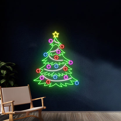 Christmas Tree Neon Sign