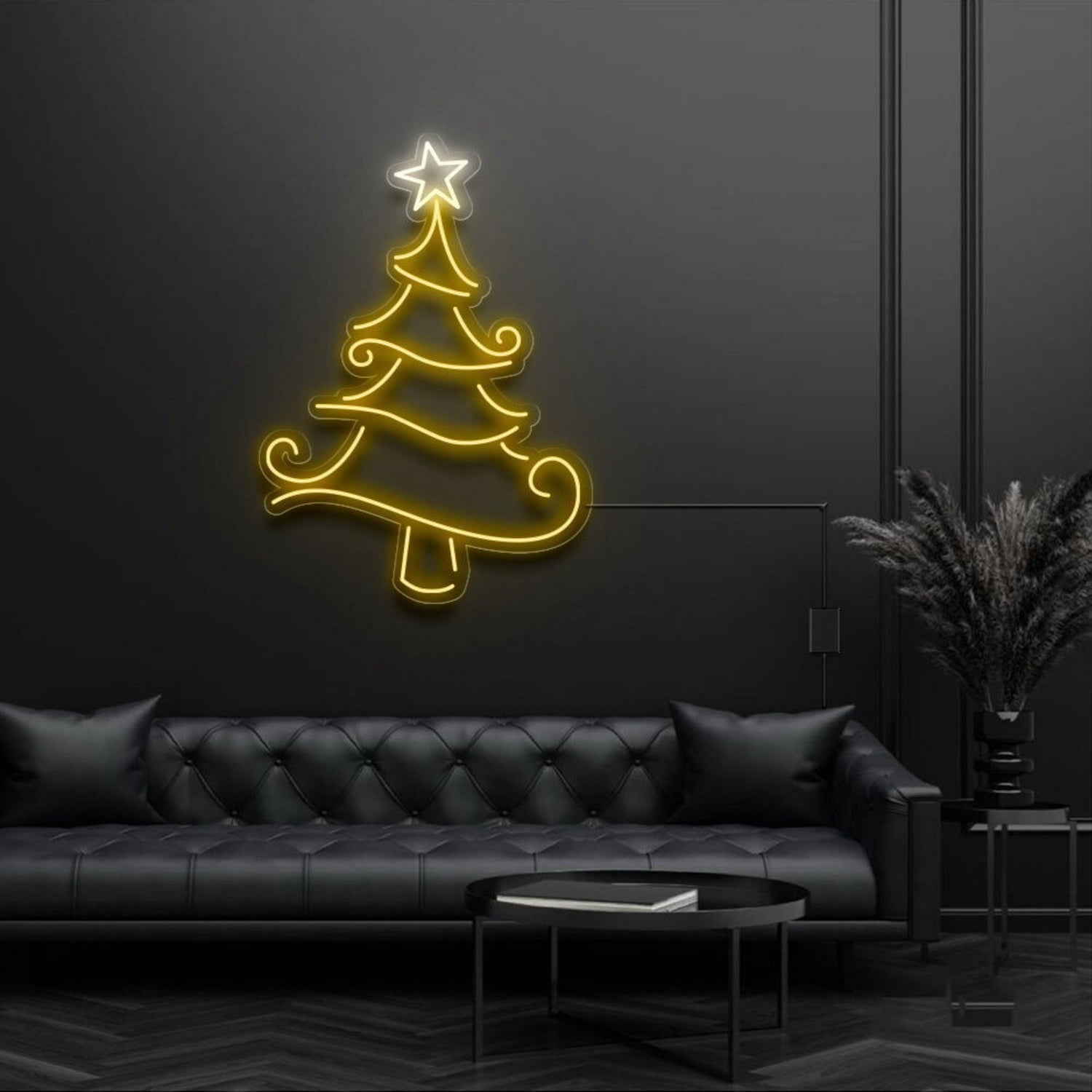 Christmas Tree With Star Neon Sign | Shineneon