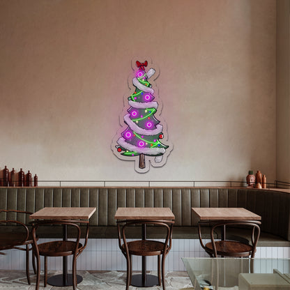 Chucky And Tiffany Artwork Business Led Sign