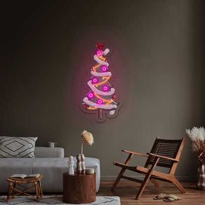 Chucky And Tiffany Artwork Business Led Sign