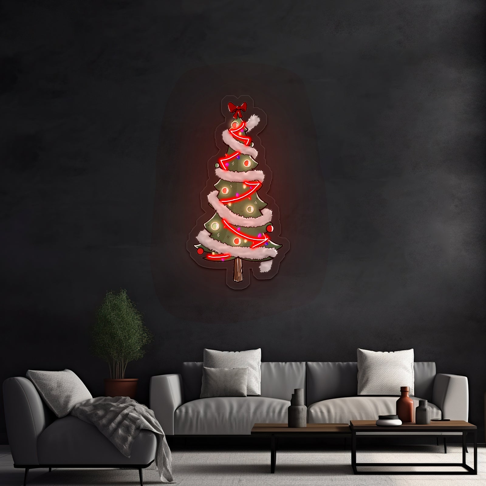 Chucky And Tiffany Artwork Business Led Sign