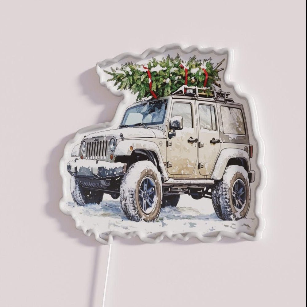 Christmas Wrangler Rgb Led Neon Sign - Shineneon