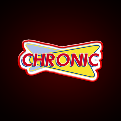 Chronic Drive In Hemp Inspired Green Leaf Led Neon Sign Rgb Color