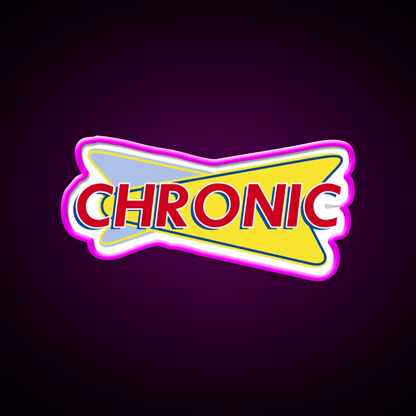 Chronic Drive In Hemp Inspired Green Leaf Led Neon Sign Rgb Color - Shineneon