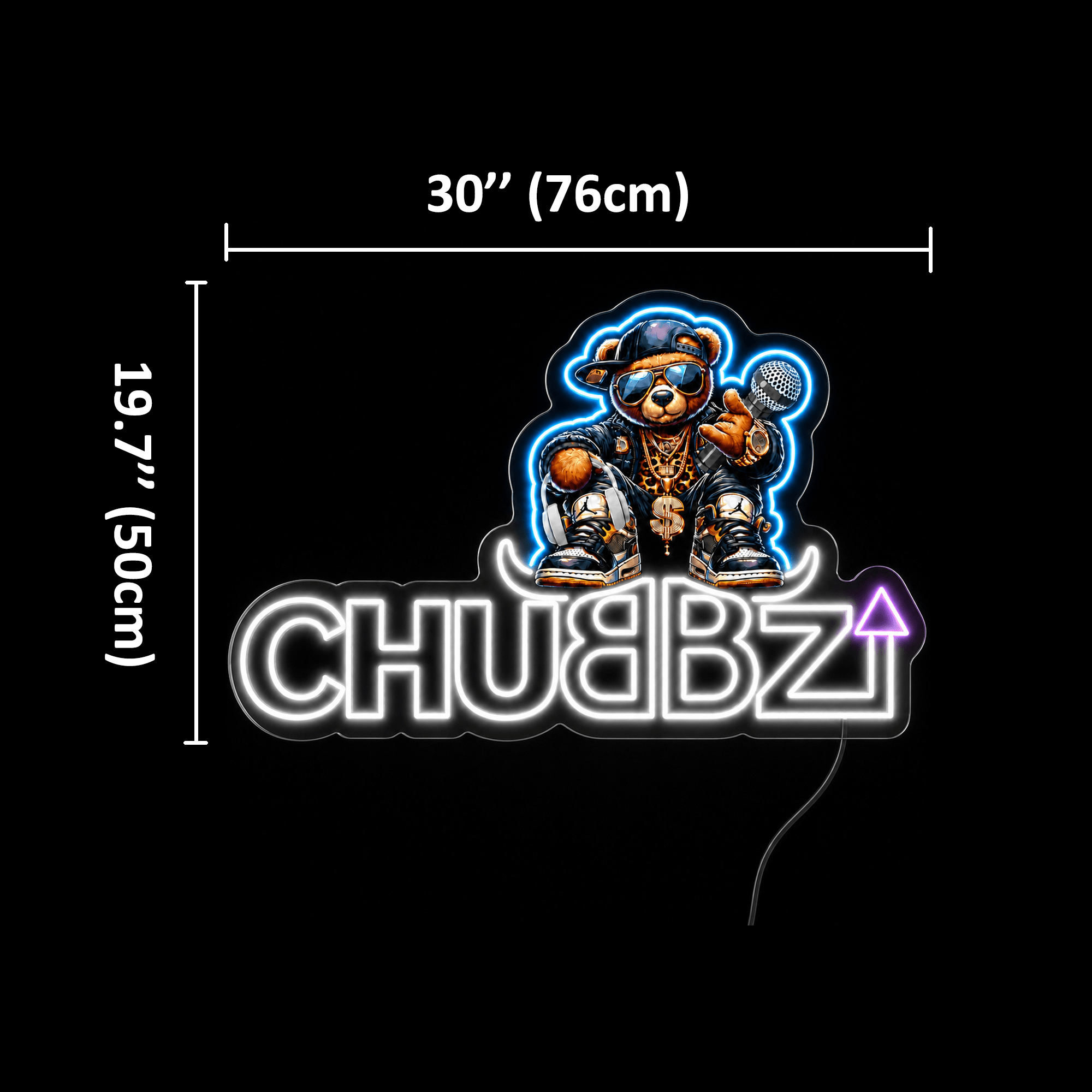 CHUBBZ Custom LED Neon Sign - Shineneon