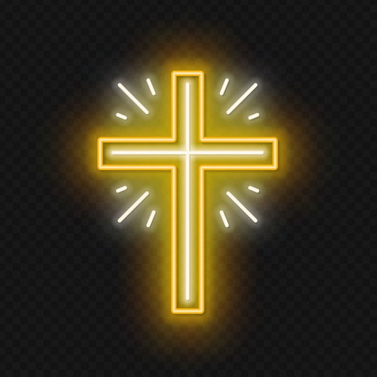 Church Cross Led Sign Business Neon Sign