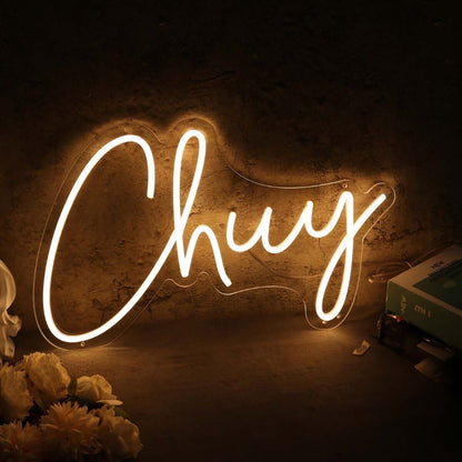 Chuy Yellow Led Neon Sign - Shineneon