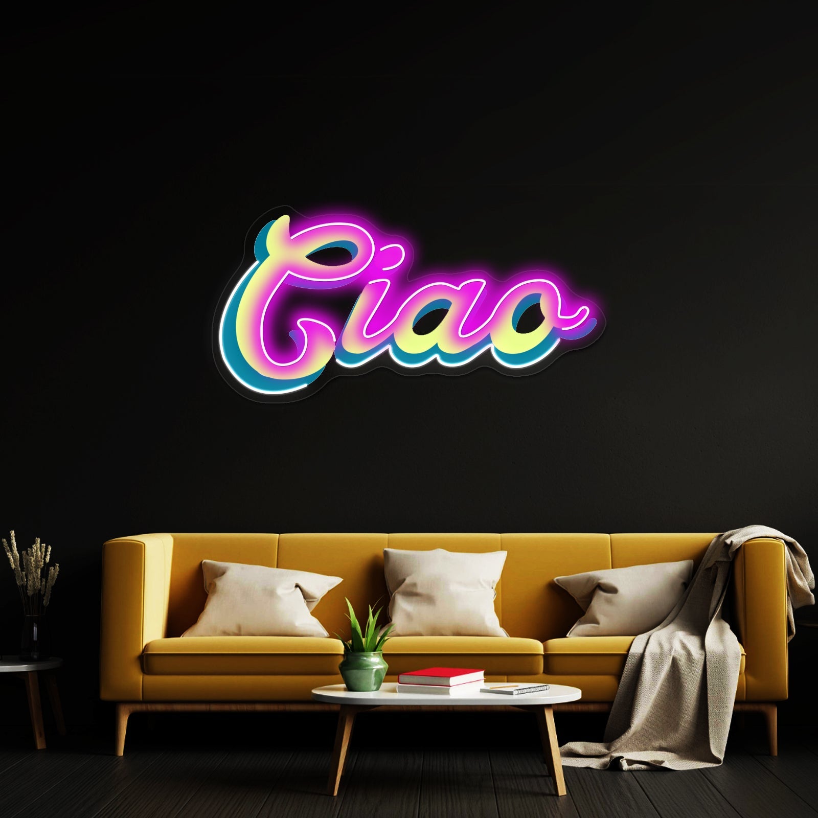 Ciao Artwork Business Led Sign - Shineneon