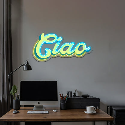 Ciao Artwork Business Led Sign
