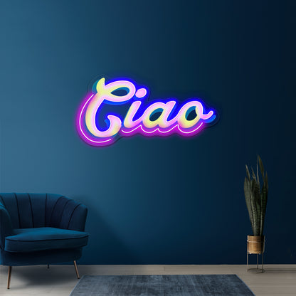 Ciao Artwork Business Led Sign