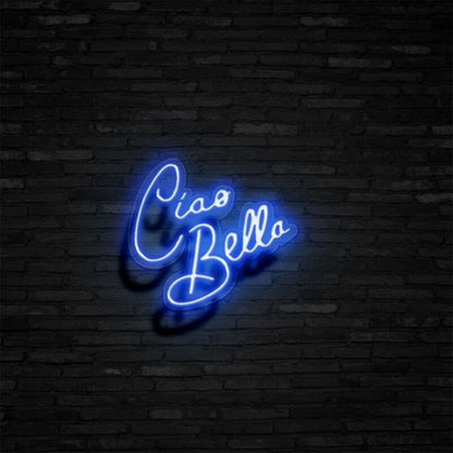Ciao Bella Neon Sign For Italian And Stylish Decor | Shineneon