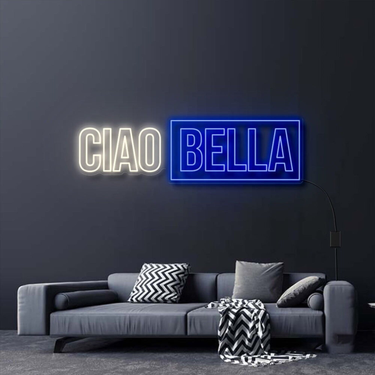 Ciao Bella V2 Neon Sign For Whimsical And Fun Spaces | Shineneon