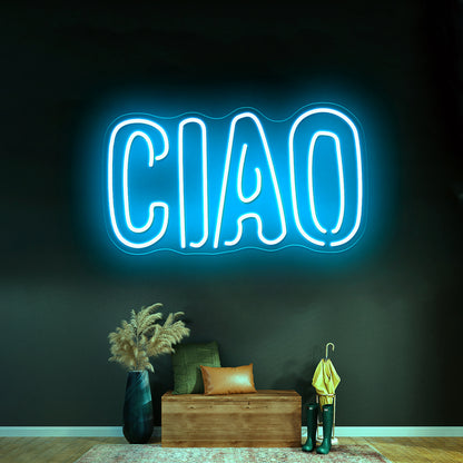 Ciao Neon Letter Signs