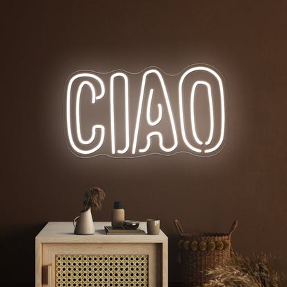 Ciao Neon Letter Signs