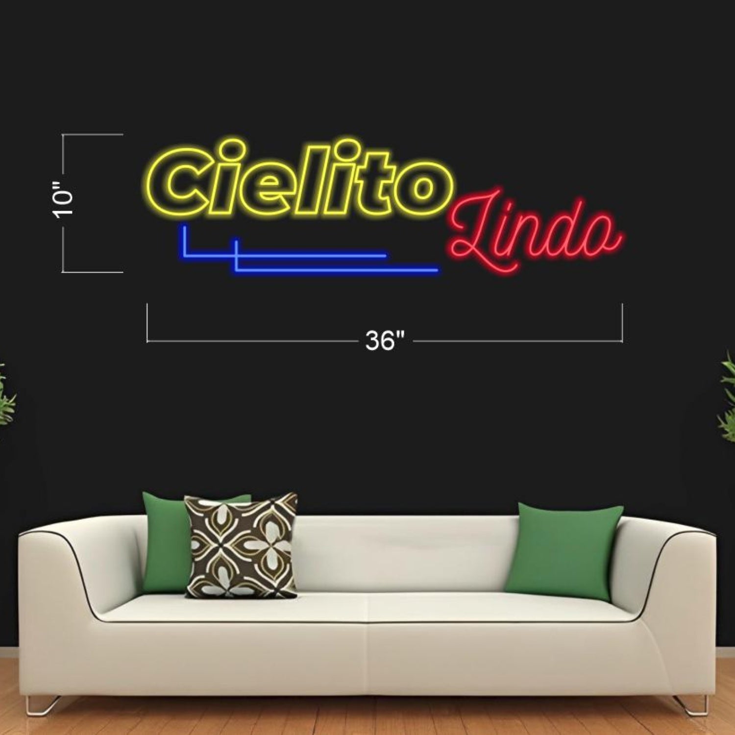 Cielito Lindo Tequila Lover Multicolor Led Neon Sign For Home Bar Decor | Shineneon
