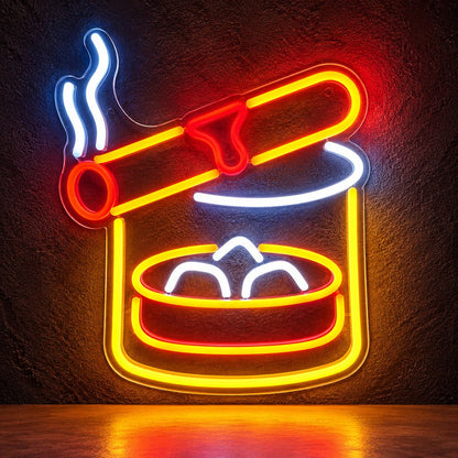 Cigar Ashtray And Cigarette LED Neon Sign - Shineneon