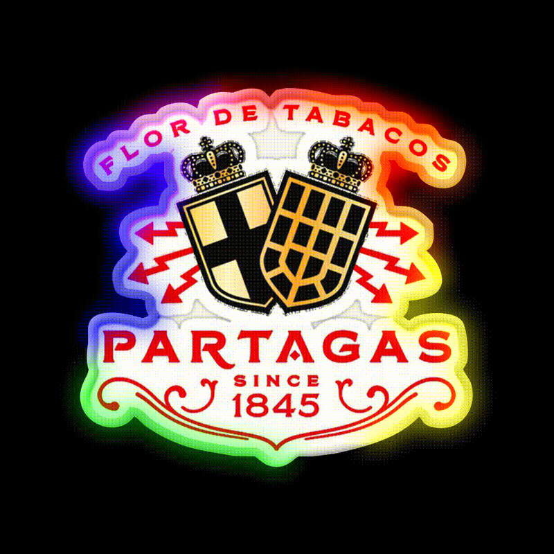 Cigar Whiskey Drink Bar Led Neon Sign Rgb Color