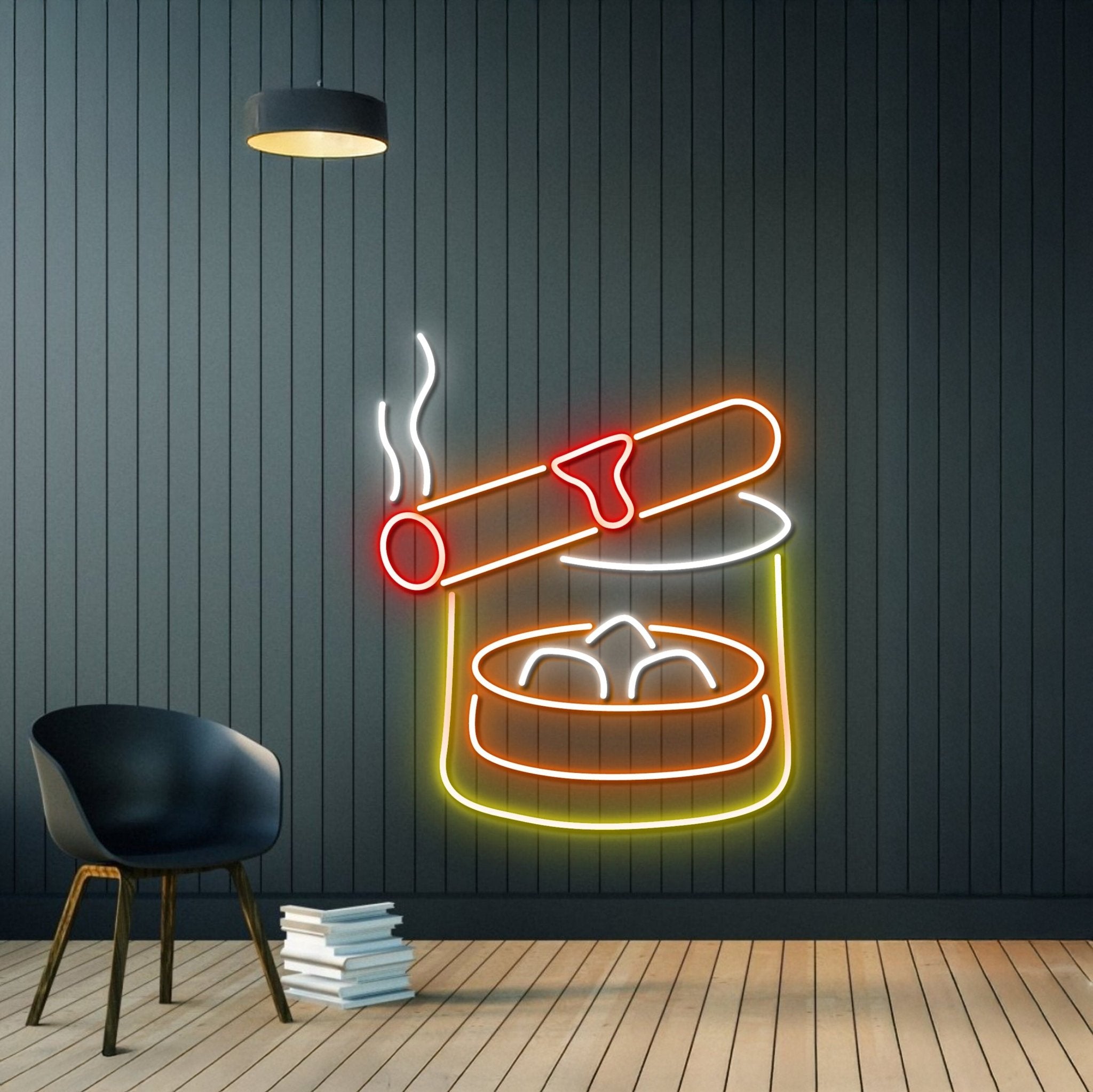 Cigarette And Wine Neon Sign - Shineneon