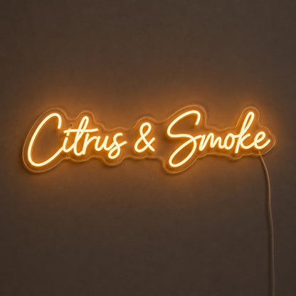Cigars And Smoke Neon Sign LED Neon Sign main product image
