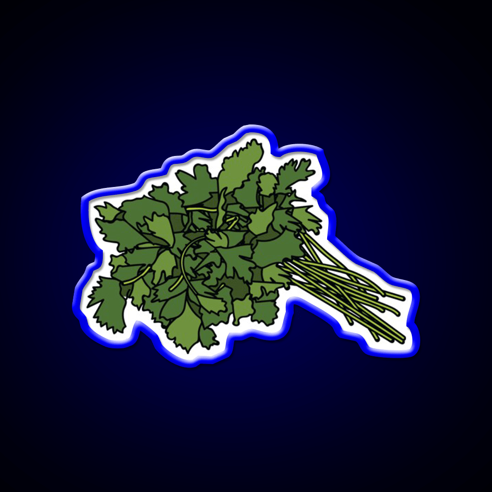 Cilantro Led Neon Sign Chinese Food Rgb Color - Shineneon
