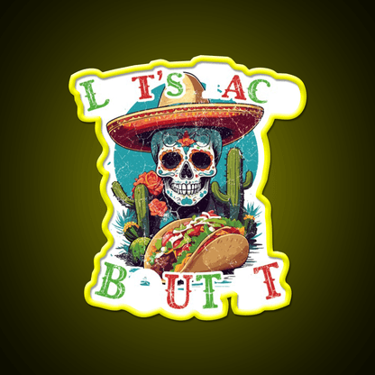 Cinco De Mayo Funny Taco Led Neon Sign Mexican Food Sign Rgb Color - Shineneon