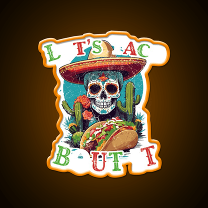 Cinco De Mayo Funny Taco Led Neon Sign Mexican Food Sign Rgb Color - Shineneon