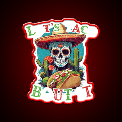 Cinco De Mayo Funny Taco Led Neon Sign Mexican Food Sign Rgb Color - Shineneon