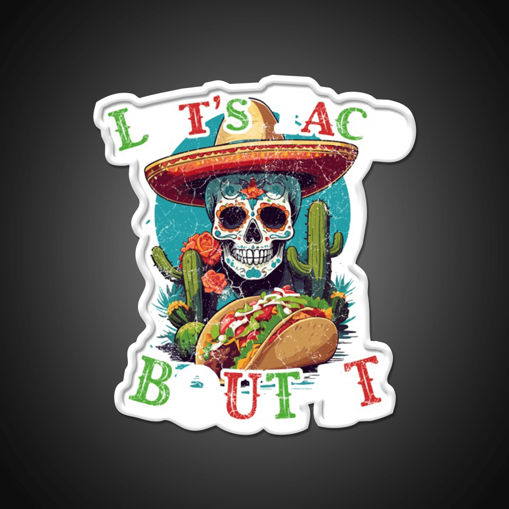 Cinco De Mayo Funny Taco Led Neon Sign Mexican Food Sign Rgb Color - Shineneon