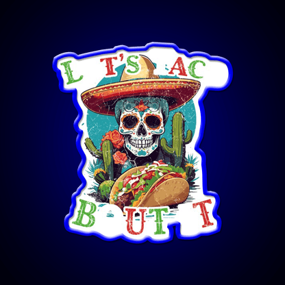 Cinco De Mayo Funny Taco Led Neon Sign Mexican Food Sign Rgb Color - Shineneon