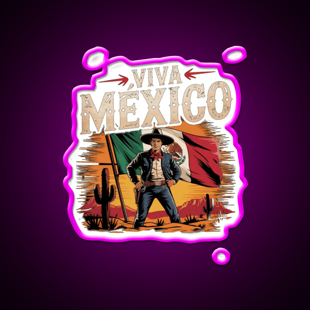 Cinco De Mayo Mexican Holiday Spirit Party Drink Tequila Led Neon Sign Rgb Color - Shineneon