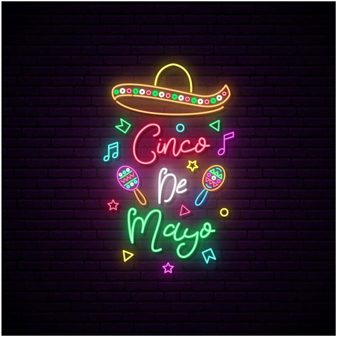 Cinco De Mayo Mexico Greeting Led Sign Business Neon Sign - Shineneon