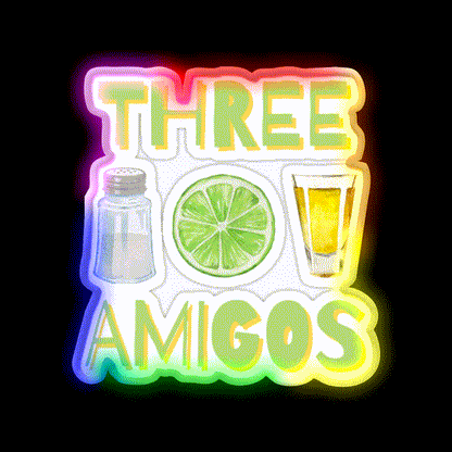 Cinco De Mayo Party Drink Tequila Led Neon Signs Rgb Color - LED neon sign close-up detail