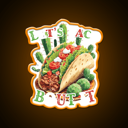Cinco De Mayo Taco Funny Taco Led Neon Sign Mexican Food Sign Rgb Color - Shineneon