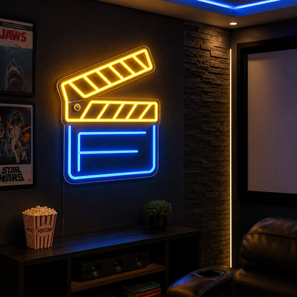 Cinema Seat Wall Neon Sign LED Neon Sign real lifestyle scene