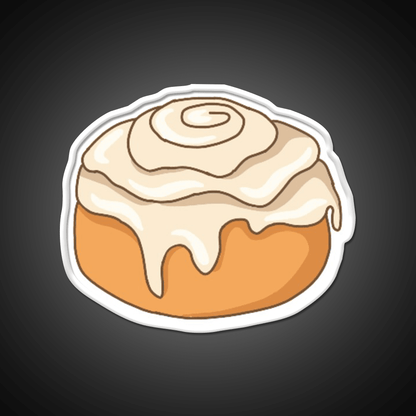Cinnamon Roll Snack Food Led Neon Sign For Snack Room Rgb Color - Shineneon