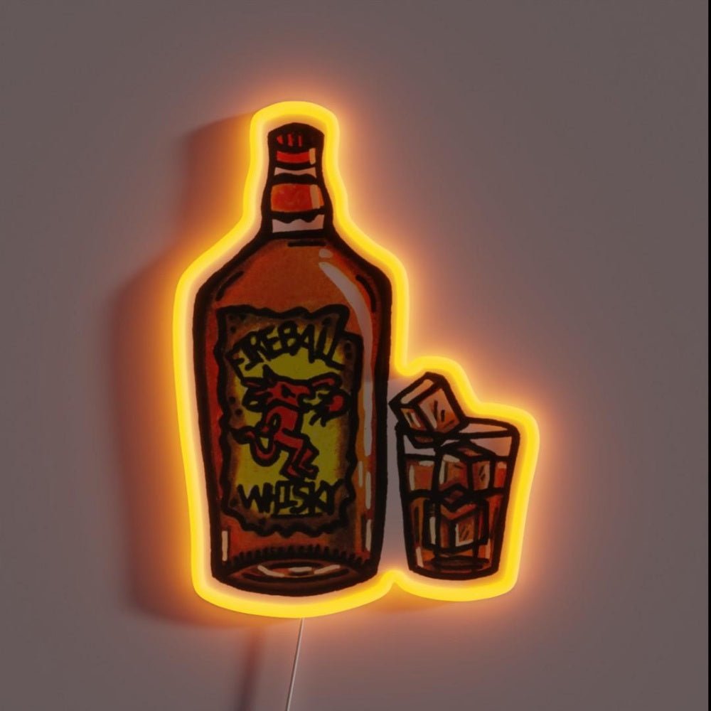 Cinnamon Whiskey Rgb Led Neon Sign - Shineneon