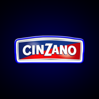 Cinzano Logo Monogram Cocktail Bar Decor Led Neon Sign Rgb Color - LED neon sign view 5