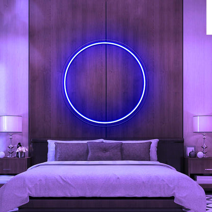 Circle 01 Led Neon Sign For Home