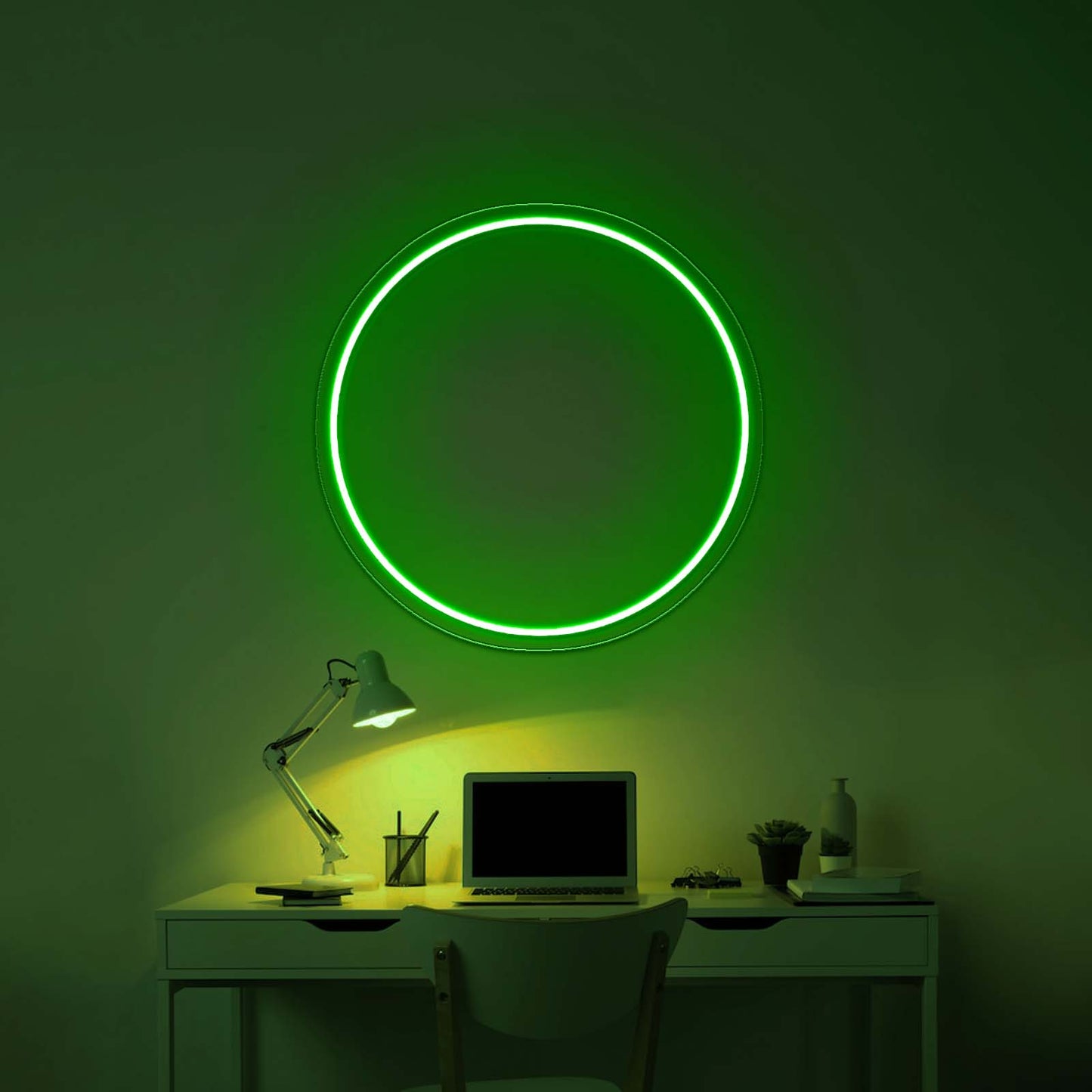 Circle 01 Led Neon Sign For Home