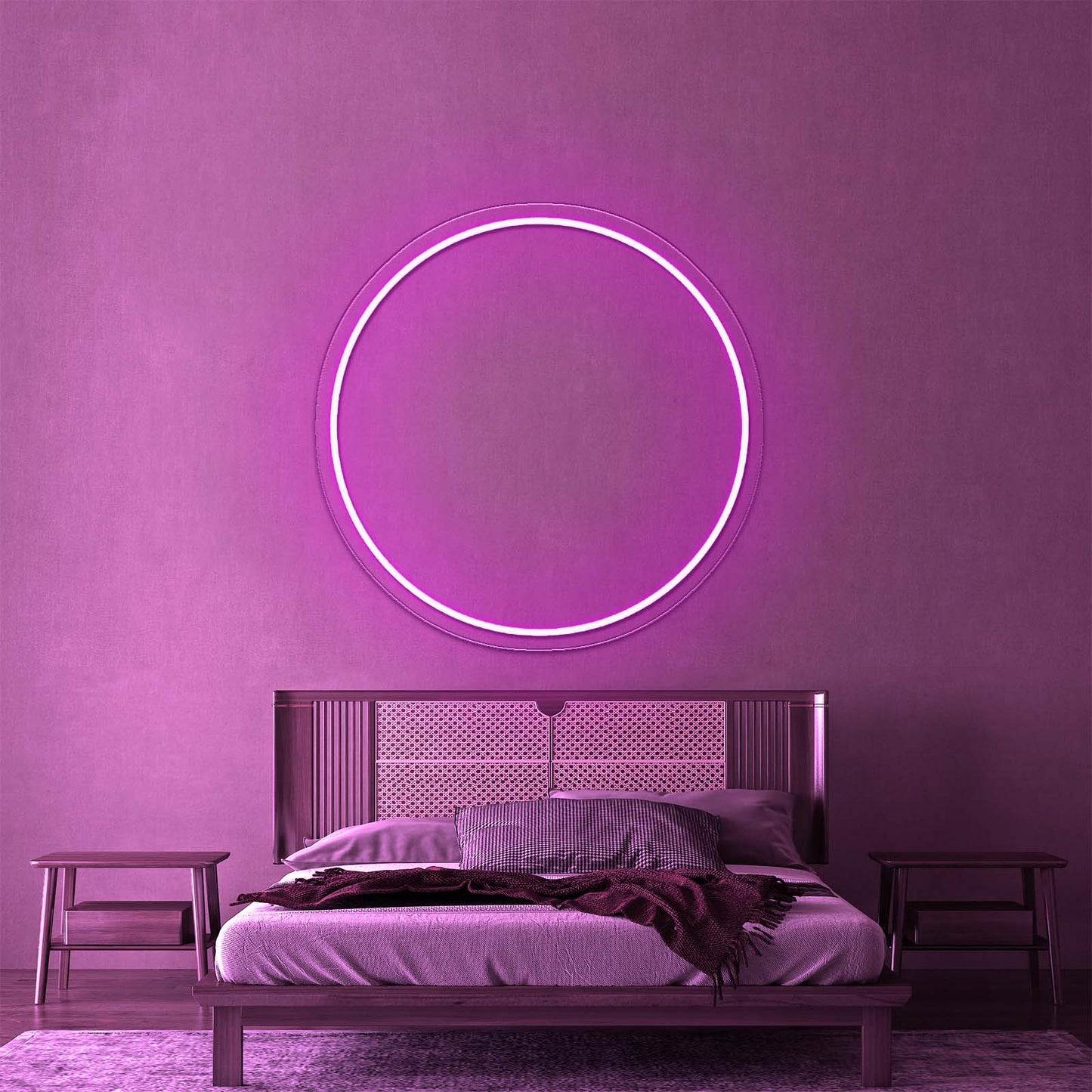 Circle 01 Led Neon Sign For Home