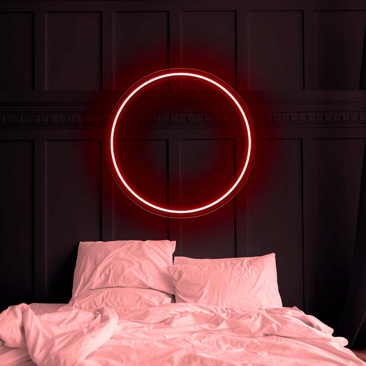 Circle 01 Led Neon Sign For Home