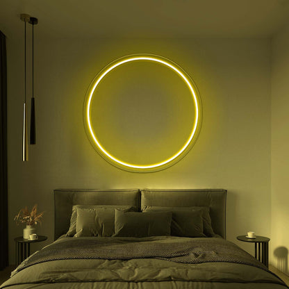 Circle 01 Led Neon Sign For Home