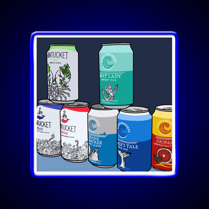 Cisco Brewers Cans Beer Bar Decor Led Neon Sign Rgb Color - LED neon sign view 5